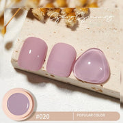 56 Color Solid Cream Gel Nail Polish Nail Art Semi-permanent Varnish Hybrid DIY Painting Drawing UV Gel Nail Polish for Manicure