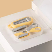 Baby Nail and Ear Care Kit 5-piece Set Luminous Ear Pick Safe Tweezers Round Head