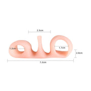 Toe Separator Bone Corrector Straightener Silicone Gel Foot Fingers Protector Bunion Adjuster Feet Massager Foot Care Tool
