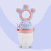Baby Teether Nipple Fresh Fruit Food Vegetable Bite Bag Pacifier Safe Eat Silicone Feeder Supplement Oral Care Bottle Teat